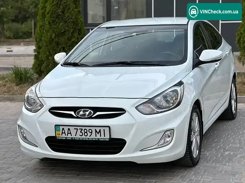 Hyundai Accent 2012, фото з оголошення 2 з 20, VIN Z94CU41DBCR148686