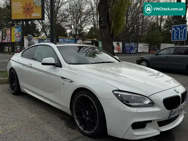 BMW 6 Series 2012, фото з оголошення 1 з 20, VIN WBALW31040DW86271