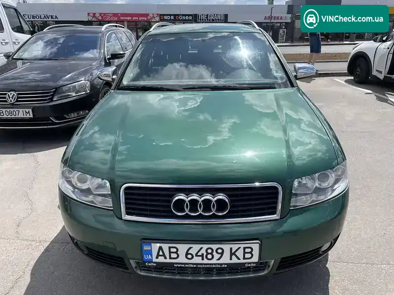 Audi A4 2002, фото з оголошення 1 з 12, VIN WAUZZZ8E63A244779