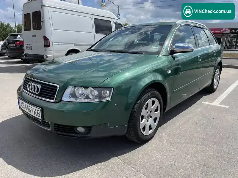 Audi A4 2002, фото з оголошення 2 з 12, VIN WAUZZZ8E63A244779