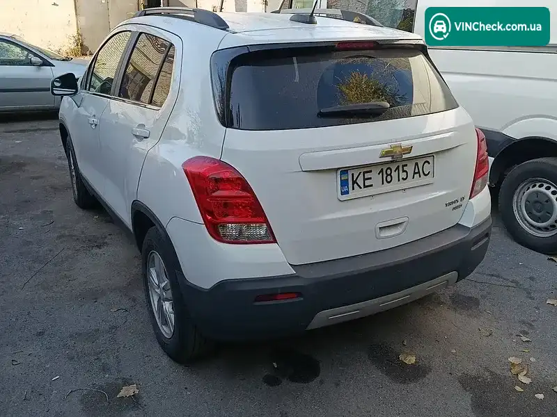 Chevrolet Trax 2016, фото з оголошення 2 з 7, VIN 3GNCJPSB7GL203277