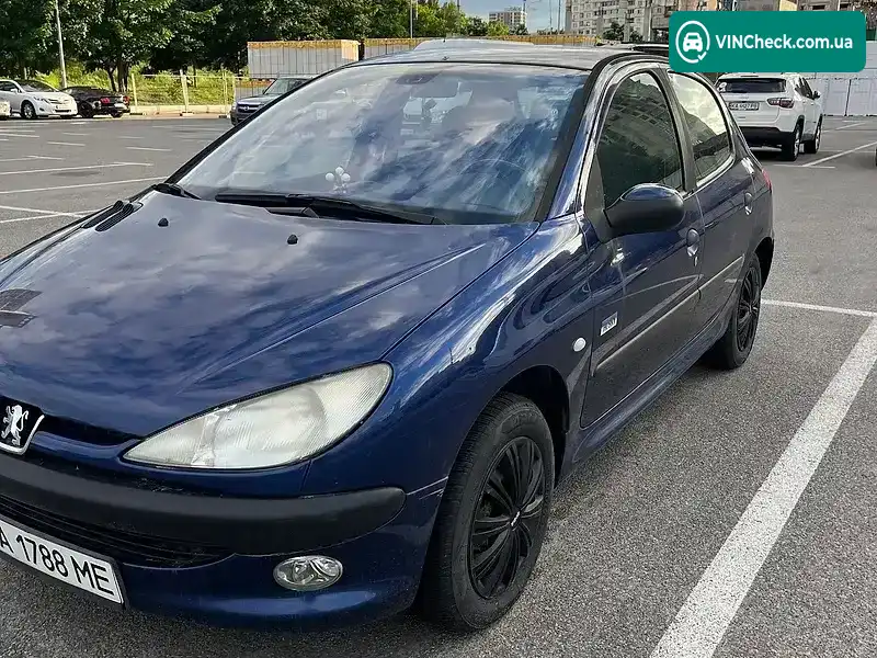 Peugeot 206 2003, фото з оголошення 2 з 7, VIN VF32AKFWF42897907