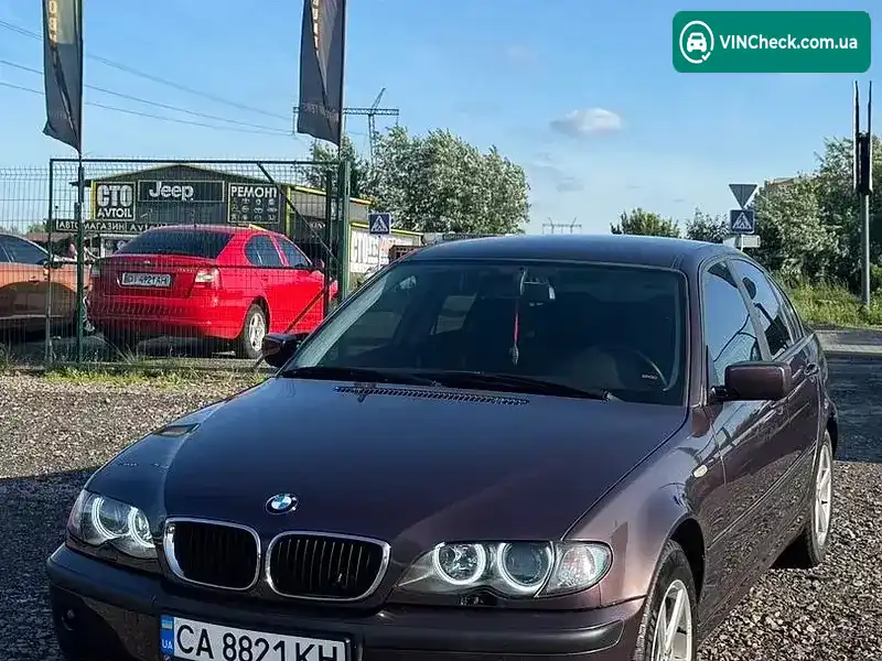 BMW 3 Series 2001, фото з оголошення 2 з 14, VIN WBAER11070AK90132
