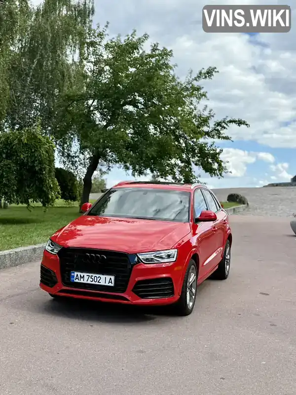 Audi Q3 2018, фото з оголошення 1 з 21, VIN WA1ECCFS1JR010129