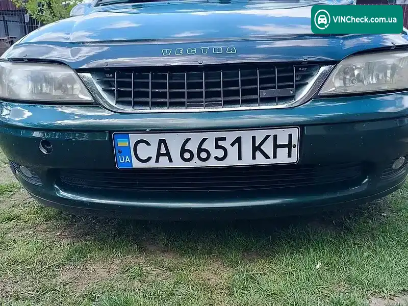 Opel Vectra 1998, фото з оголошення 1 з 6, VIN W0L0JBF19W1039365