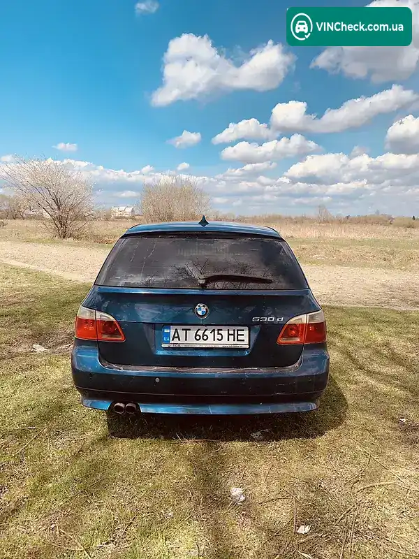 BMW 5 Series 2006, фото з оголошення 1 з 16, VIN WBANJ71020CR15616