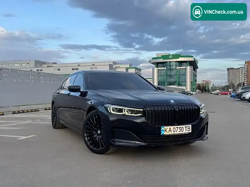 BMW 7 Series 2019, фото з оголошення 1 з 20, VIN WBA7V410X0BM64100