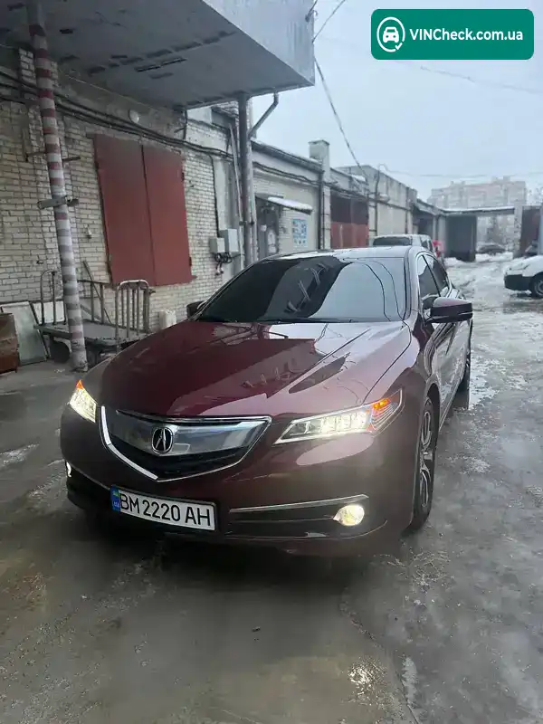 Acura TLX 2015, фото з оголошення 1 з 19, VIN 19UUB1F50FA023187