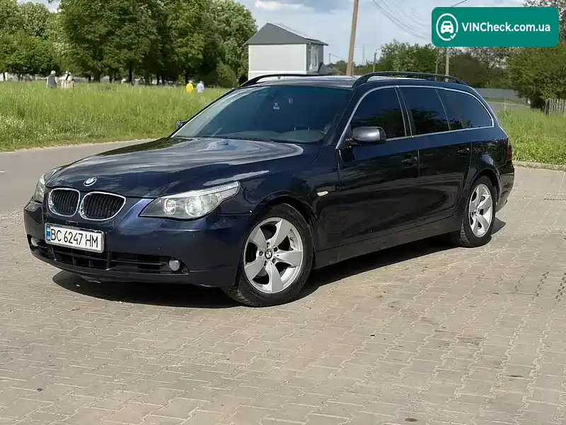 BMW 5 Series 2006, фото з оголошення 1 з 21, VIN WBANJ51010B414162