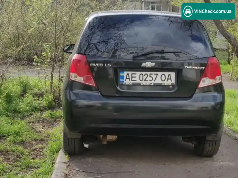 Chevrolet Aveo 2008, фото з оголошення 2 з 11, VIN Y6DSF48YE8B136083