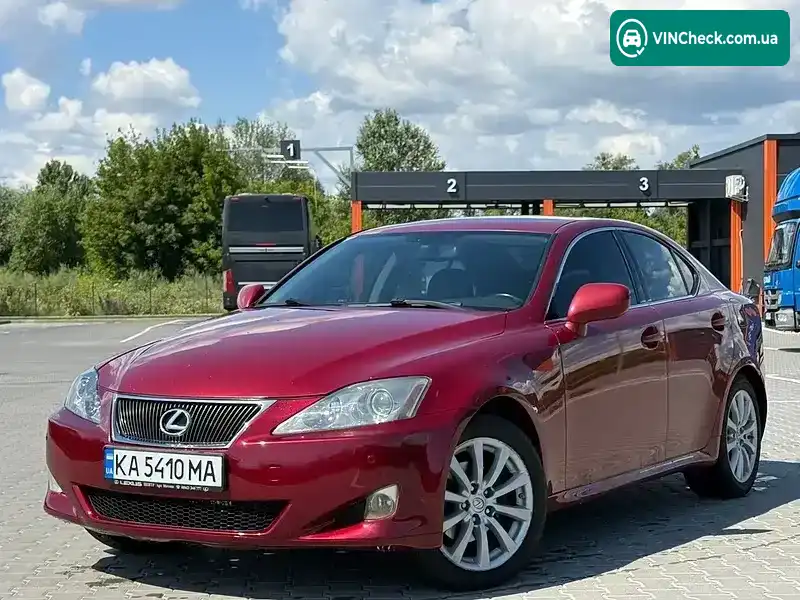 Lexus IS 2006, фото з оголошення 1 з 20, VIN JTHCK262765000244