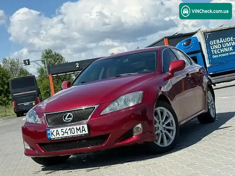 Lexus IS 2006, фото з оголошення 2 з 20, VIN JTHCK262765000244