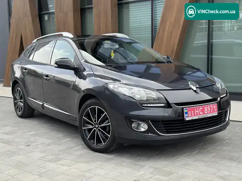 Renault Megane 2012, фото з оголошення 1 з 20, VIN VF1KZ140647174436