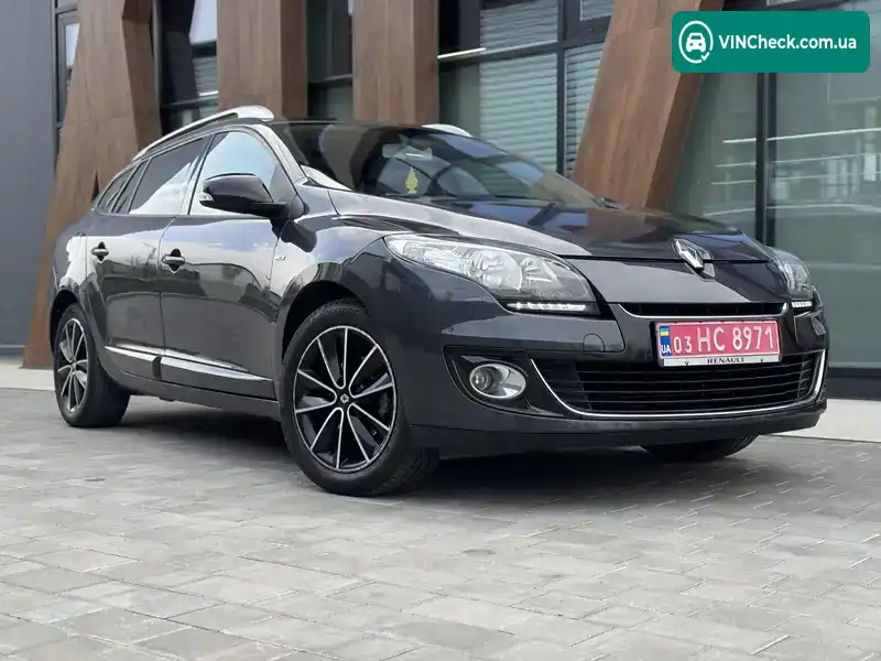 Renault Megane 2012, фото з оголошення 2 з 20, VIN VF1KZ140647174436