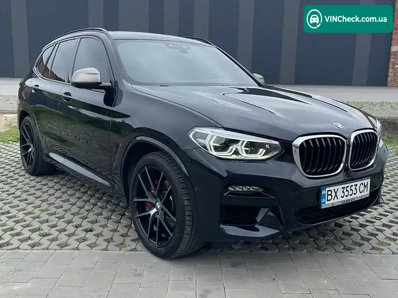 BMW X3 2020, фото з оголошення 2 з 20, VIN 5UXTY9C01M9F24105