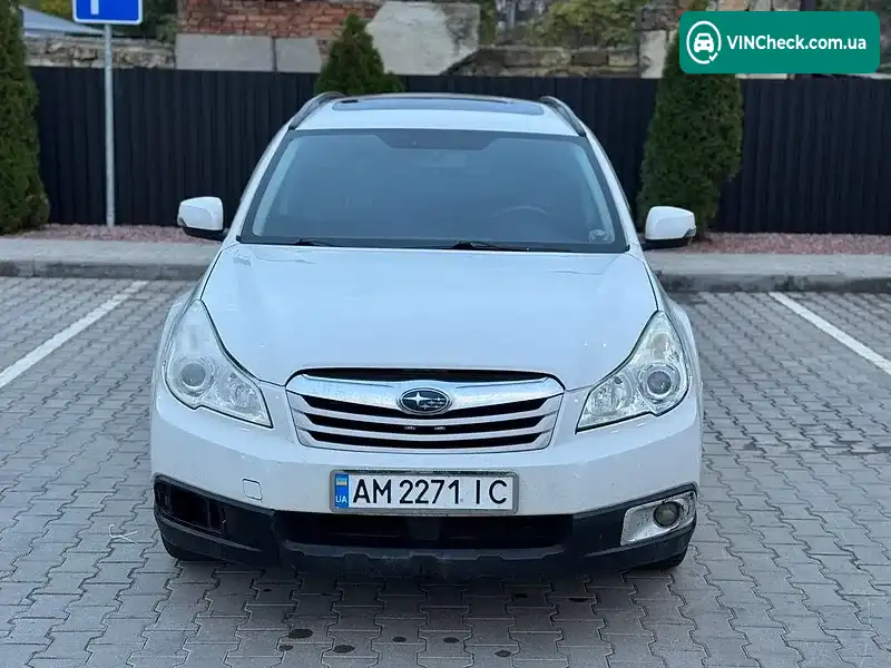 Subaru Outback 2012, фото з оголошення 1 з 20, VIN JF1BR9L95CG121733