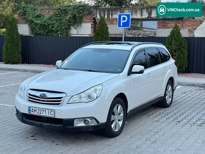 Subaru Outback 2012, фото з оголошення 2 з 20, VIN JF1BR9L95CG121733