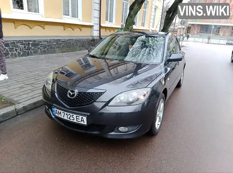 Mazda 3 2006, фото з оголошення 2 з 14, VIN JMZBK14Z261357064