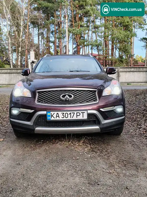 Infiniti QX50 2017, фото з оголошення 1 з 20, VIN JN1JDRJ50U0102026