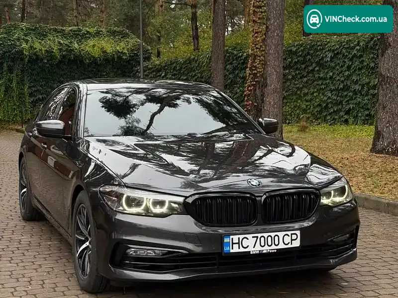 BMW 5 Series 2017, фото з оголошення 1 з 14, VIN WBAJA7C36HG903611