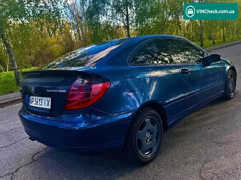 Mercedes-Benz C-Class 2002, фото з оголошення 2 з 8, VIN WDB2037401A484489