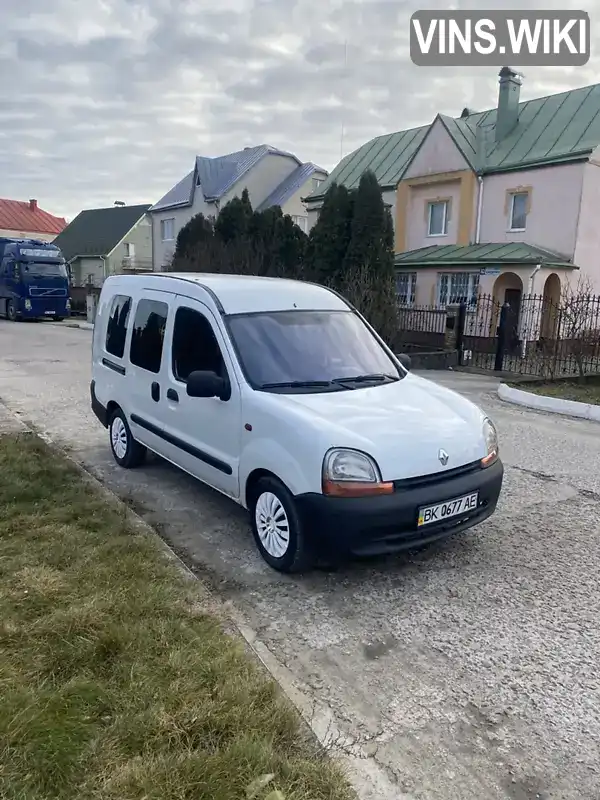 Renault Kangoo 2001, фото з оголошення 1 з 19, VIN VF1FC0JHF24695361