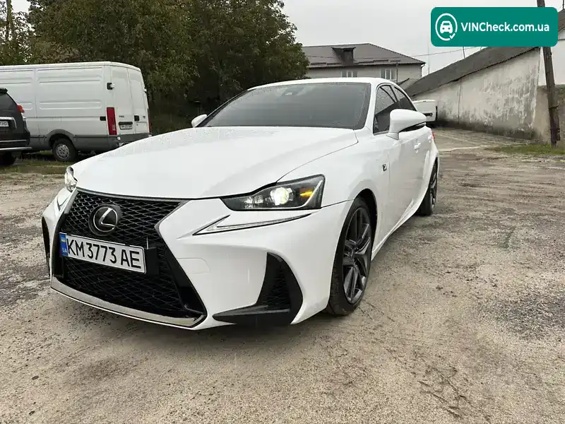 Lexus IS 2018, фото з оголошення 1 з 16, VIN JTHBA1D24J5077576