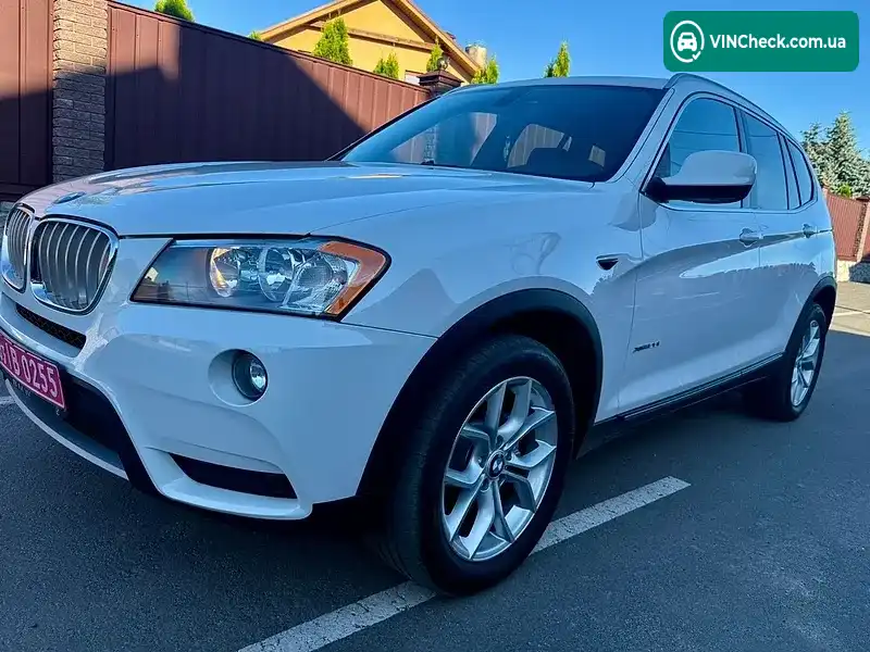 BMW X3 2013, фото з оголошення 2 з 20, VIN 5UXWX9C50D0D01778
