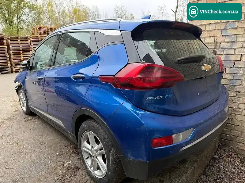 Chevrolet Bolt EV 2018, фото з оголошення 2 з 6, VIN 1G1FX6S02J4135800