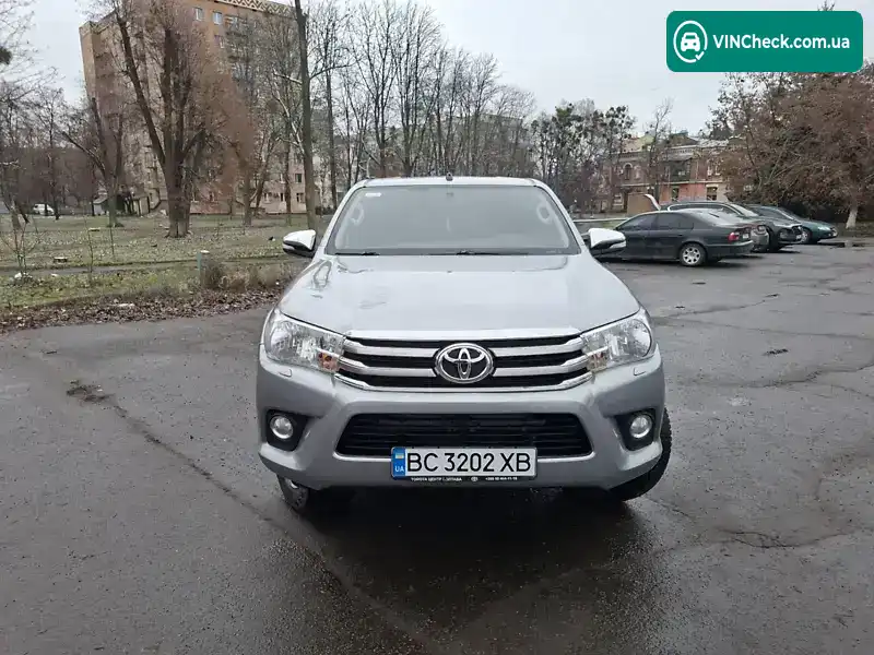 Toyota Hilux 2017, фото з оголошення 2 з 10, VIN MR0HB3CD500406919
