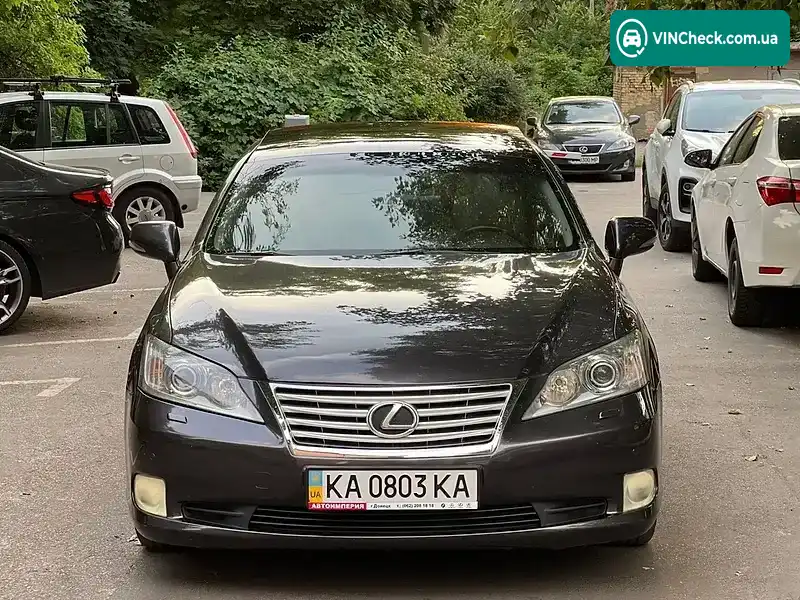 Lexus ES 2010, фото з оголошення 1 з 20, VIN JTHBJ46GX02420241