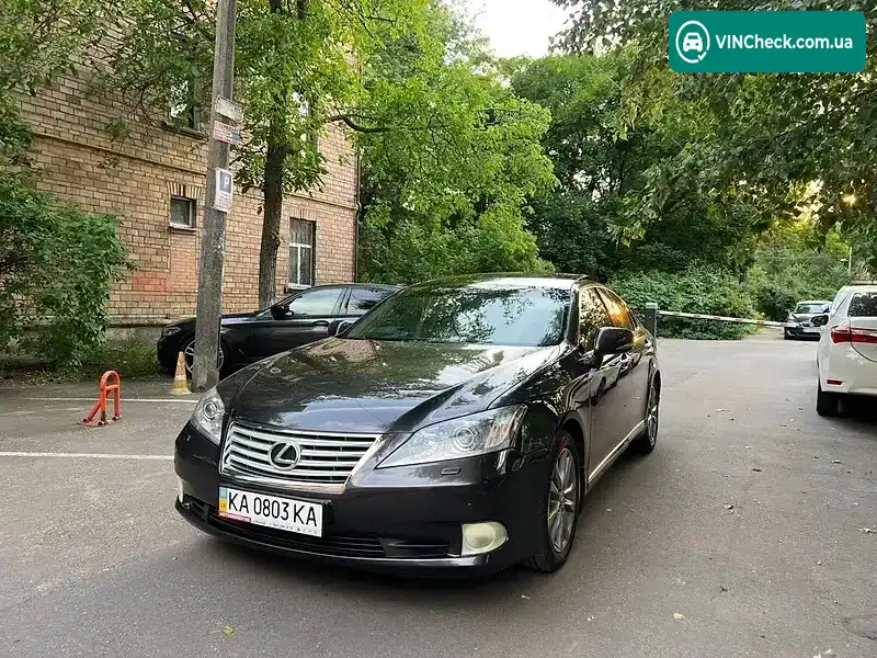 Lexus ES 2010, фото з оголошення 2 з 20, VIN JTHBJ46GX02420241