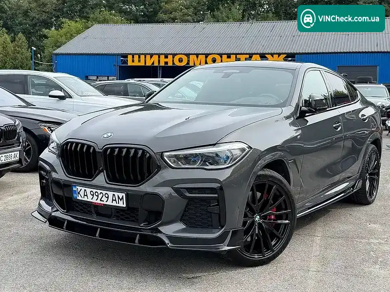BMW X6 2022, фото з оголошення 1 з 20, VIN 5UXCY8C06N9N02674