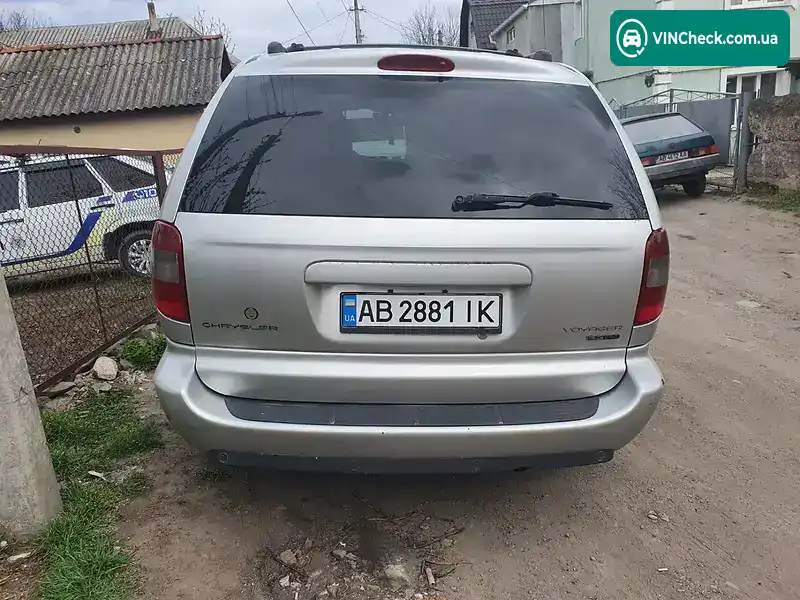 Chrysler Voyager 2005, фото з оголошення 2 з 20, VIN 1A8GYB3596Y106704