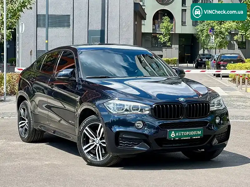 BMW X6 2017, фото з оголошення 1 з 20, VIN WBAKV210600V40809