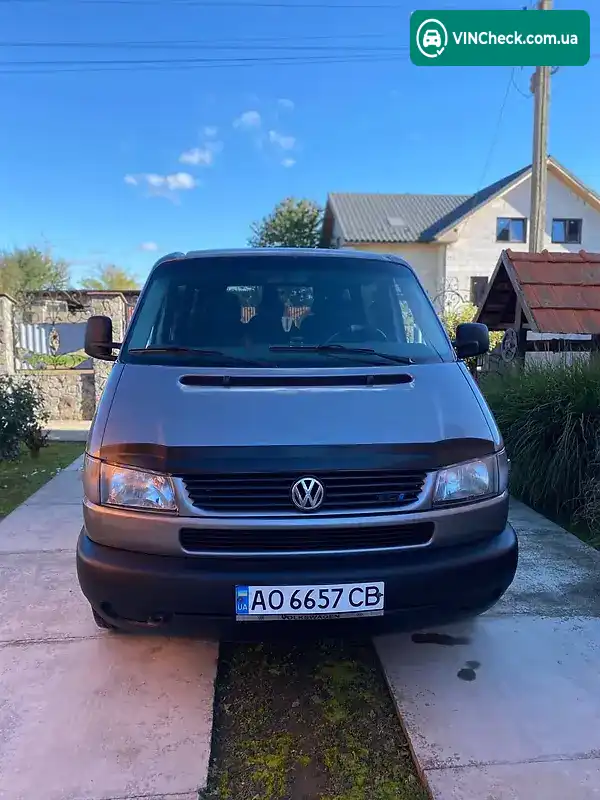 Volkswagen Transporter 2000, фото з оголошення 1 з 20, VIN WV1ZZZ70ZYH109005
