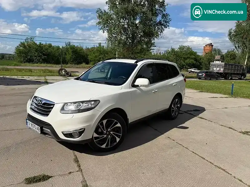 Hyundai Santa FE 2012, фото з оголошення 1 з 12, VIN KMHSH81XDCU855938