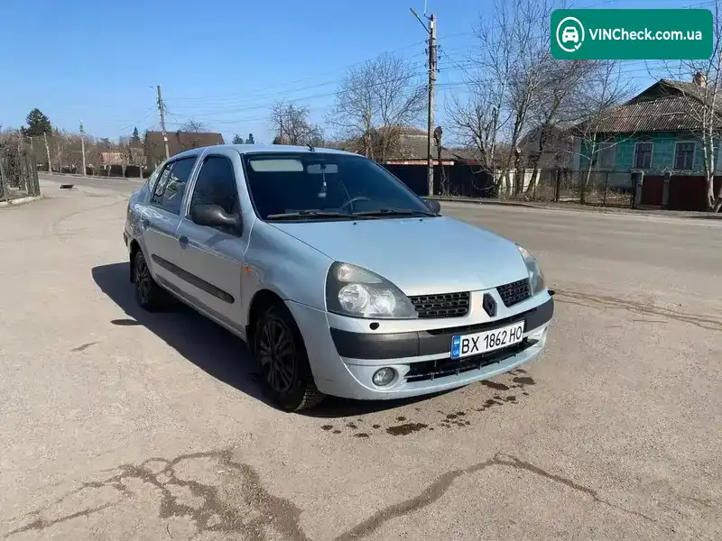 Renault Symbol 2003, фото з оголошення 1 з 8, VIN VF1LB03C529770718