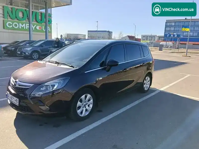 Opel Zafira 2013, фото з оголошення 1 з 10, VIN W0LPE9E37E2031120