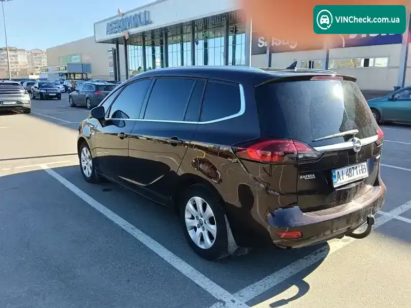 Opel Zafira 2013, фото з оголошення 2 з 10, VIN W0LPE9E37E2031120