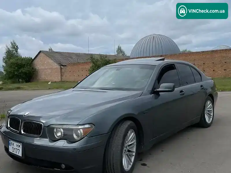 BMW 7 Series 2003, фото з оголошення 1 з 10, VIN WBAGL63433DP64930