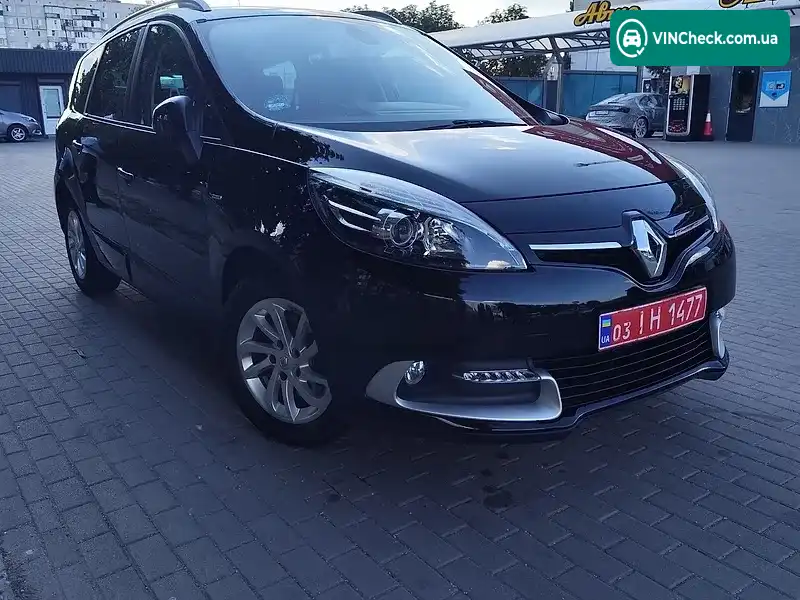 Renault Scenic 2015, фото з оголошення 1 з 20, VIN VF1JZ14P653334664