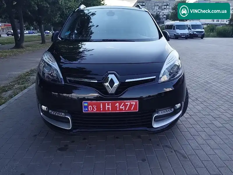 Renault Scenic 2015, фото з оголошення 2 з 20, VIN VF1JZ14P653334664