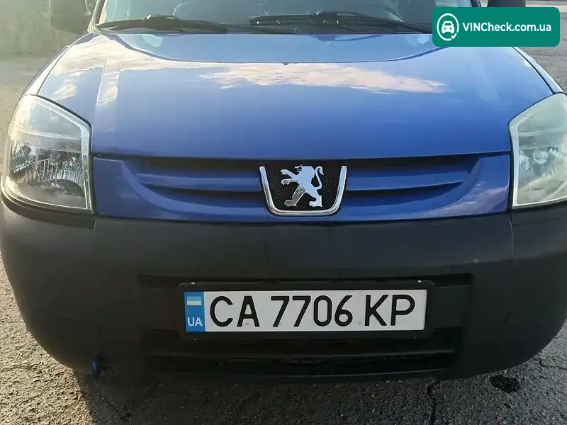 Peugeot Partner 2003, фото з оголошення 1 з 6, VIN VF3GCKFWB96053277