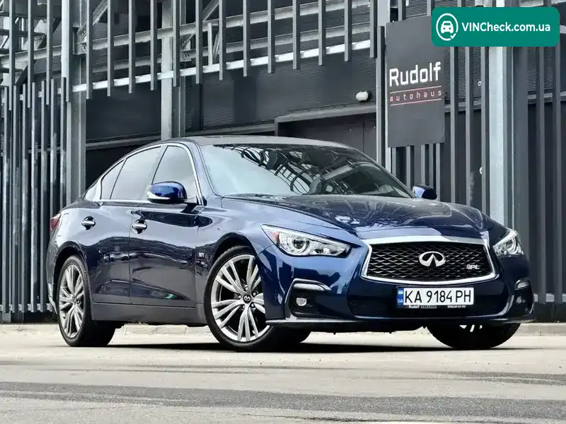 Infiniti Q50 2018, фото з оголошення 1 з 21, VIN JN1EV7AR3JM444869