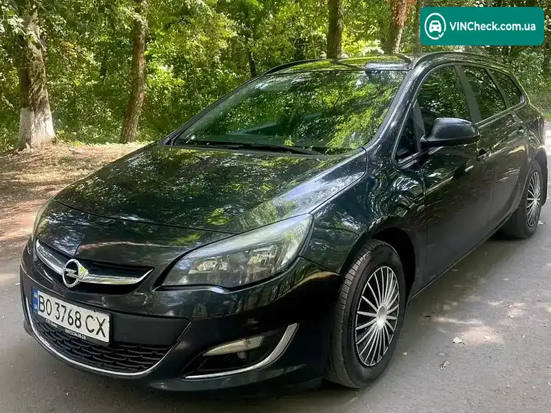 Opel Astra 2013, фото з оголошення 1 з 20, VIN W0LPD8EHXD8037207