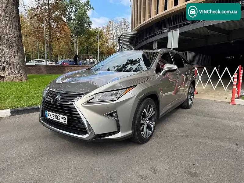 Lexus RX 2019, фото з оголошення 1 з 20, VIN 2T2BZMCA7KC183900