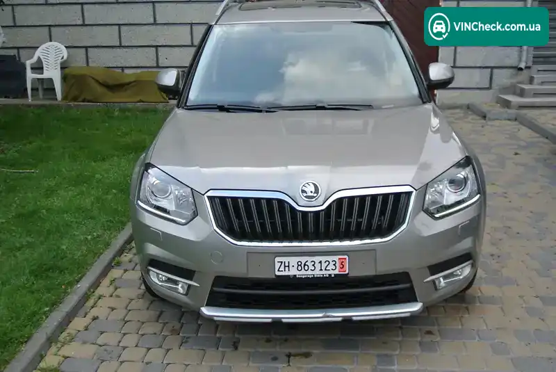 Skoda Yeti 2015, фото з оголошення 1 з 20, VIN TMBLE95L8E6020149