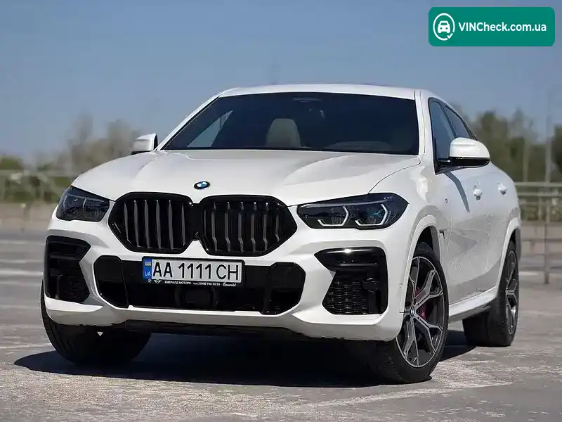 BMW X6 2022, фото з оголошення 1 з 21, VIN WBAGT210809L26234