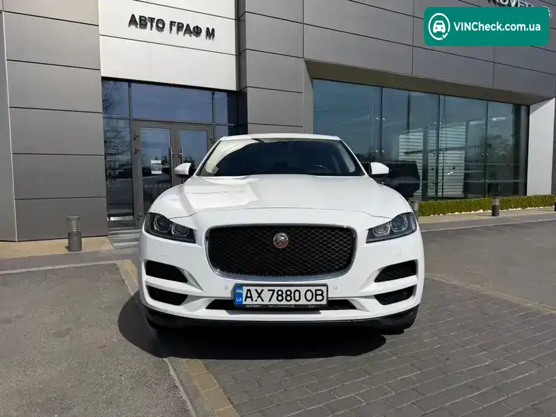 Jaguar F-Pace 2018, фото з оголошення 2 з 20, VIN SADCA2BN6KA392448